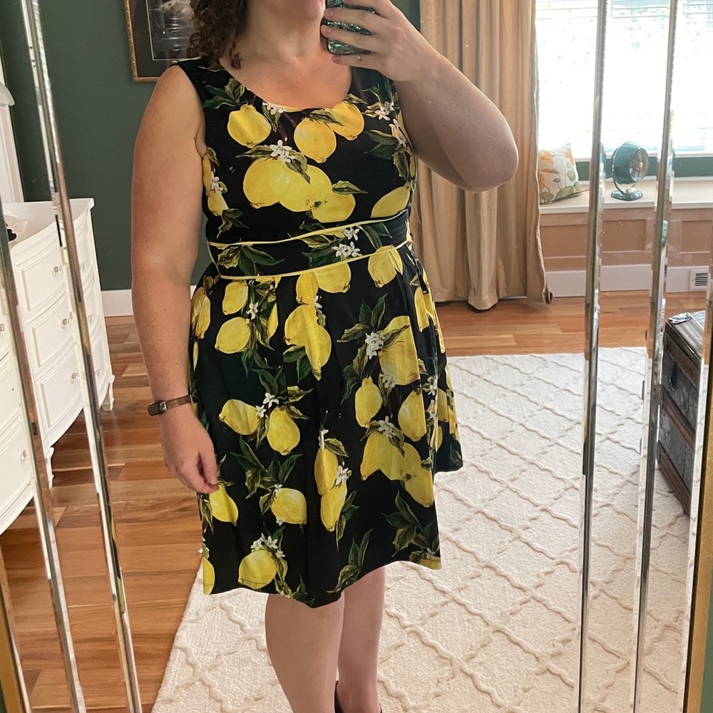 Smashed Lemon Lemon Dress